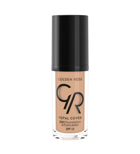 Golden Rose 2 Si 1 Arada Fondöten & Kapatıcı - Total 2 İn 1 Foundation & Concealer (07)
