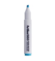 Artline Kesik Uçlu Fosforlu Kalem 1,0-4,0 MM Pastel Mavi (12 Li Paket)