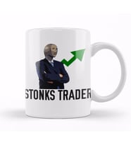 Stonks Trader Kupa Bardak Porselen