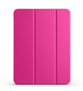 Apple iPad Pro 11 2024 Uyumlu Zore Smart Cover Kalem Bölmeli Standlı 1-1 Kılıf (K.Pembe)