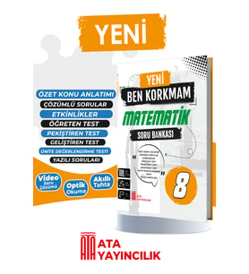 8. Sınıf Yeni Ben Korkmam Matematik Soru Bankası