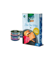 N&D Tahılsız Balıklı Kedi Konserve Maması 6x70gr