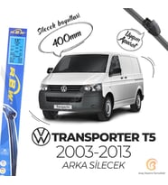 RBW Arka Silecek Volkswagen Transporter T5 2003-2013 ile uyumlu (Siyah)