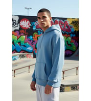 Erkek Kapüşonlu Fermuarlı Düşük Kol Uzun Kollu Kalıp Sweatshirt Fonksiyonel Dayanıklı Spor