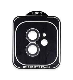 Joko Apple iPhone 11 PVD Metal Kamera Lens - Siyah