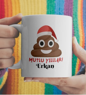 Esprili Yılbaşı Kupası Kişiye Özel