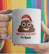 Esprili Yılbaşı Kupası Kişiye Özel