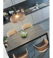 Rsylight Rustik Dekoratif Metal Modern Bal Opal Camlı Tekli  Avize Çap:30 cm