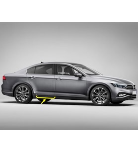 VW Passat B8.5 2020-2022 Sağ Arka Kapı Bandı Çıtası Kromaj 3G0853334A