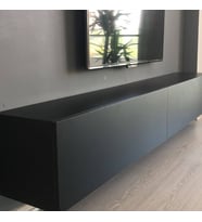 MAC DİZAYN ADRESAN TV ÜNİTESİ 200 CM SOFT MAT SİYAH