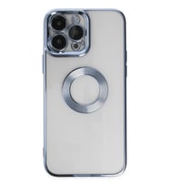 Durukar® iPhone 14 Pro Max Kılıf Slot Silikon - Sierra Blue