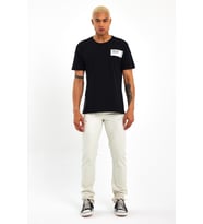 Erkek Bisiklet Yaka Regular Fit Tokyo Baskılı Tişort SPR23ts303 (Siyah)