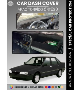 RENAULT 21 CONCORDE Torpido Örtüsü Ön Göğüs Koruma Torpido Koruma Araca Özel Tam Uyum Kaymaz