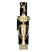 ODAK KUPA - Figürlü Kupalar - Tenis Erkek Figürlü Kupalar FG-072 A - 55 cm