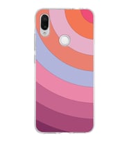 Xiaomi Redmi Note 7 Uyumlu Kapak  Renk Cümbüşü Tasarımlı Şeffaf Silikon Kılıf