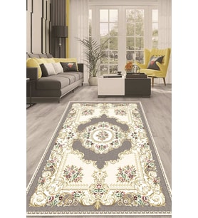 Dijital Kaymaz Taban Yıkanabilir Modern Renkli Salon Halısı Mutfak Halısı Yolluk ND-HT-1492 (Çok Renkli)