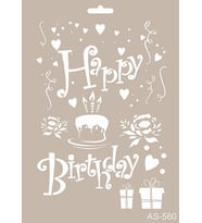 Cadence New Stencil Collection A4 AS-580 