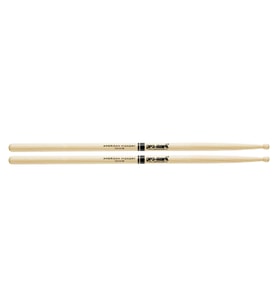 Promark TX737W 737 Hickory Wood Tip Baget Amerikan Hickory Ağacı - İnce ve Hafif - Ahşap Uç