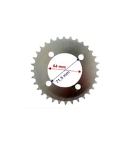 Ybr Uyumlu Arka Dişli 428-32T İç 64 Mm Öm
