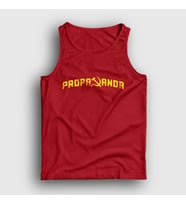 Presmono Unisex Kırmızı Propaganda CCCP Sovyetler Birliği Atlet 267220tt (Kırmızı)