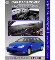 CITROEN C5 (2004-2008) Torpido Örtüsü Ön Göğüs Torpido Koruma Tam Uyum Çatlamayı Önler Kolay Montaj