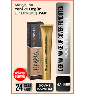 New Well Derma Make-Up Cover Foundation - Platinium