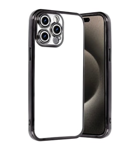 Apple iPhone 15 Pro Max Razer Lensli Silikon - Siyah