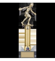 ODAK KUPA - Figürlü Kupalar - Bowling Kadın Figürlü Kupalar FG-008 A - 33 cm