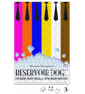 Reservoir Dogs Kravatlar Puzzle 240 Parça Yapboz