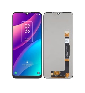 TCL 30E ile Uyumlu Lcd Ekran Dokunmatik 6127A (Siyah)