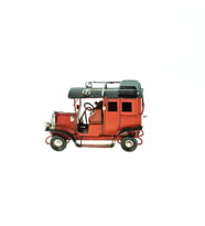 Dekoratif Metal Araba Klasik 1900 Model Araba 13 Cm