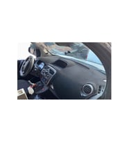 2009-2020 Modellerine Uygun Renault Kango 3 Torpido Koruma Halısı Siyah Kenar Renk Siyah