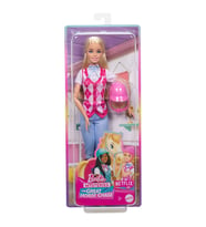 HXJ38 Barbie Binici Bebek - Malibu -Barbie Mysteries: The Great Horse Chase
