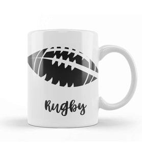 Rugby Kupa Bardak Porselen
