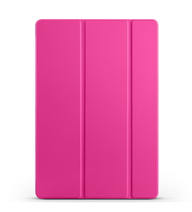 Lexroo Galaxy Tab S10 FE Plus Smart Cover Kalem Bölmeli Standlı 1-1 Kılıf - Pembe