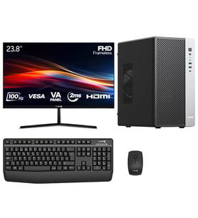 Turbox Tx8481 Ryzen 5 5500 16GB DDR4 Ram 512GB SSD 4GB GT730 23.8 inç FHD Monitör Ofis Oem Paket