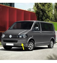 VW Caravelle T6 2010-2015 Ön Tampon Sol Köşe Kaplama Boya 7E5807819