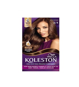 Koleston Set Saç Boyası 3/4 Koyu Kestane