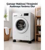 Çamaşır Makinesi İçin 4 Adet Kauçuk Ayak Pedi