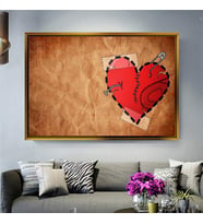 Altın Çerçeveli dekoratif tablo a1080 (Gold)