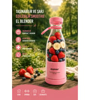 380 ml Taşınabilir Blender USB Şarjlı Smoothie Hazırlayıcı