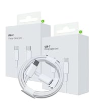 Şarj Kablosu Apple Type C to Type C Yüksek Hızlı Telefon Şarj Kablosu 1 Metre Uzun Pd Çift Taraflı Usb C Hızlı Şarj ve Data Kablosu, Beyaz(Türkiye Garantili)