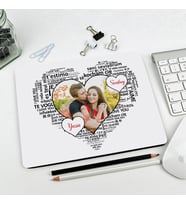 Kişiye Özel Kişiye Özel 100 Dilde Seni Seviyorum Mousepad