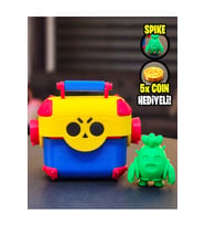 Brawl Stars Megabox -coin Biriktir- Mega Kutu Spike Ve 5x Coin Hediyeli