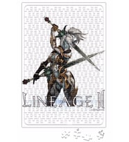 LineAge 2 DarkElf Puzzle 240 Parça Yapboz