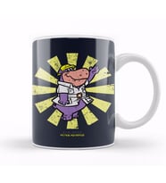 Peter Potamus Retro Japanese Kupa Bardak Porselen