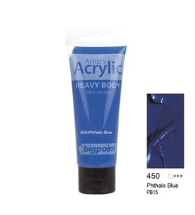 Bigpoint Akrilik Boya 75 ml Phthalo Blue 450