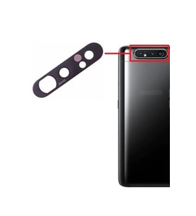 Samsung Galaxy A80 Uyumlu  Kamera Lensi Camı Sm-a805f