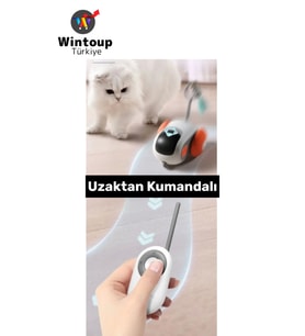 Evcil Hayvan Kedi Fiziksel Gelişm İlgi Çekici Eğlenceli Şarjlı Uzaktan Kumandalı Robot Kedi Oyuncağı