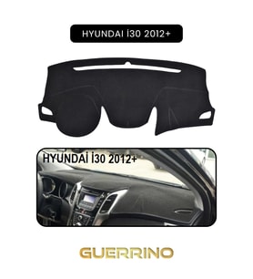 HYUNDAİ İ30 2012+TORPİDO KORUMA HALISI SİYAH KENAR